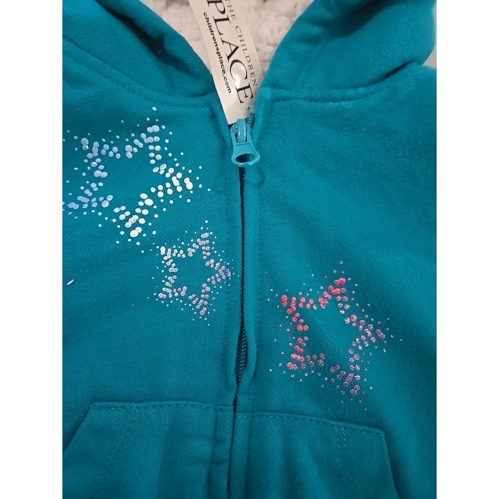 The Childrens Place Zip Up Hoodie Size 9-12 Months NWT - Picture 10 of 13